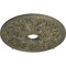 Ekena Millwork Jamie Ceiling Medallion (Canopies up to 3 7/8"), 23 5/8"OD x 3 7/8"ID x 2 1/8"P, Witch Hazel Crackle CM23JAWHC - alternate 3